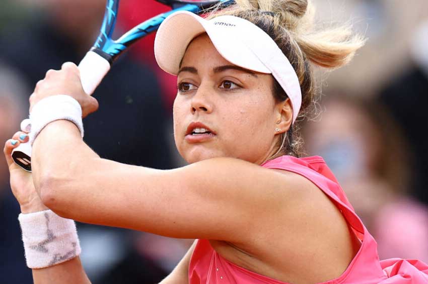 Renata Zarazúa, tenista mexicana, cae ante Madison Keys en Roland Garros 2024