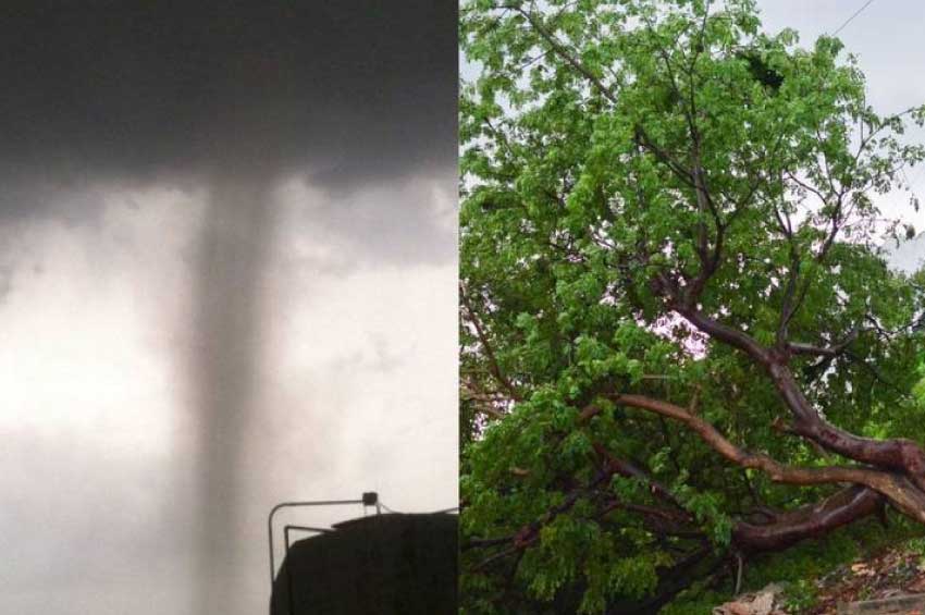 Tamaulipas en alerta: riesgo de tornados por el ingreso de nuevo frente frío