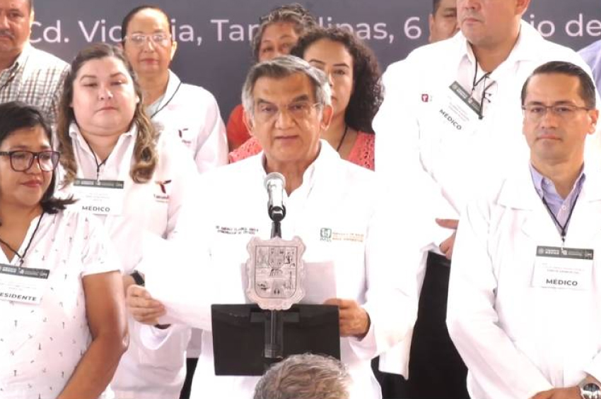 Américo Villarreal anuncia 200 millones para mejorar 400 centros de salud en Tamaulipas