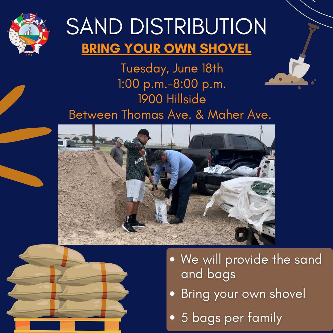 Iniciará distribución de sacos de arena por posibles  lluvias