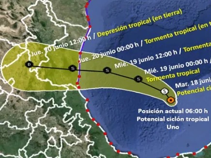 Laredo se declara en Estado de Desastre por la tormenta tropical que se espera