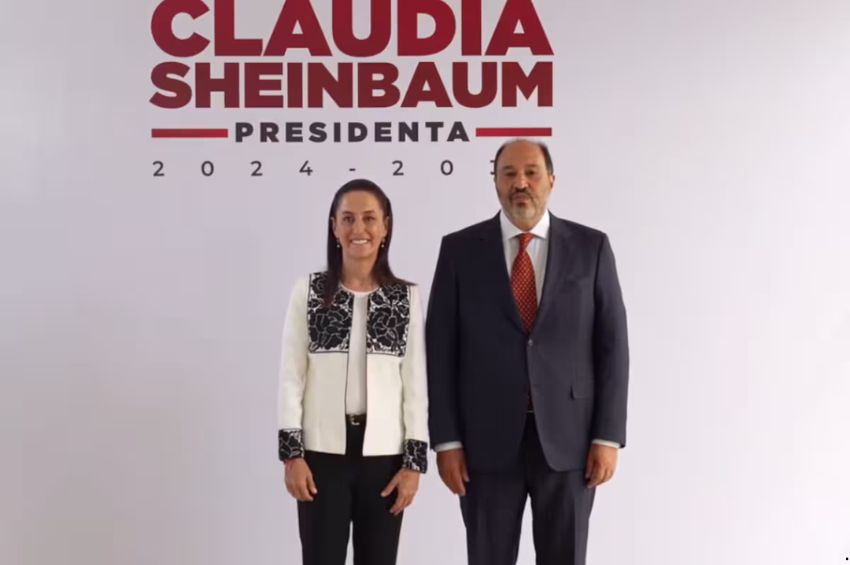 Presenta Sheinbaum a Lázaro Cárdenas Batel como próximo Jefe de Oficina de Presidencia de la República