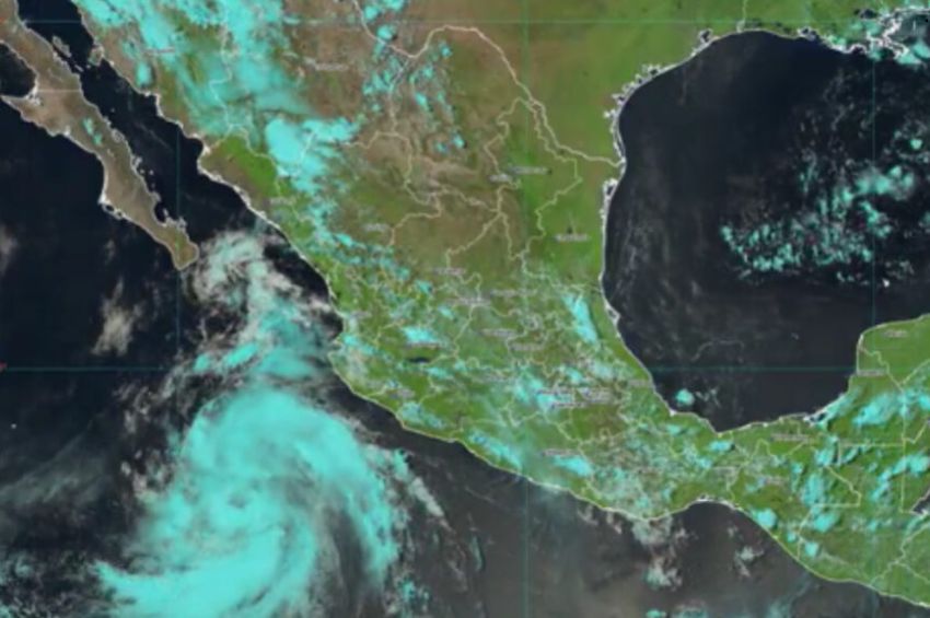 Llega ciclón Carlotta: depresión tropical se intensifica a tormenta tropical en el Pacífico