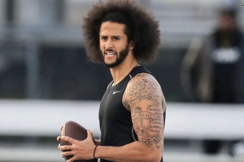 Colin Kaepernick quiere jugar flag football para EUA en 2028