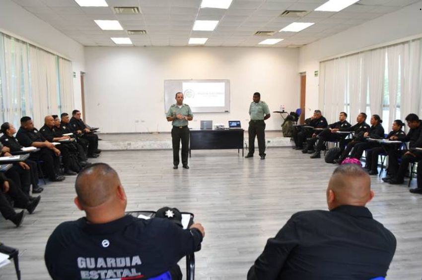 Policía colombiana capacitará a elementos de la Guardia Estatal de Tamaulipas