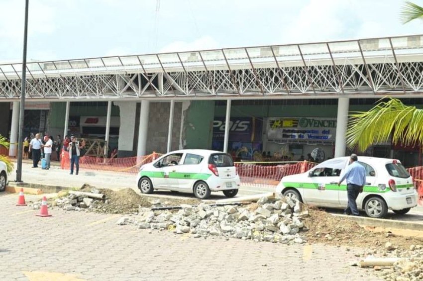 ¿Qué está pasando en la Central de Autobuses de Tampico? Clausuran la obra