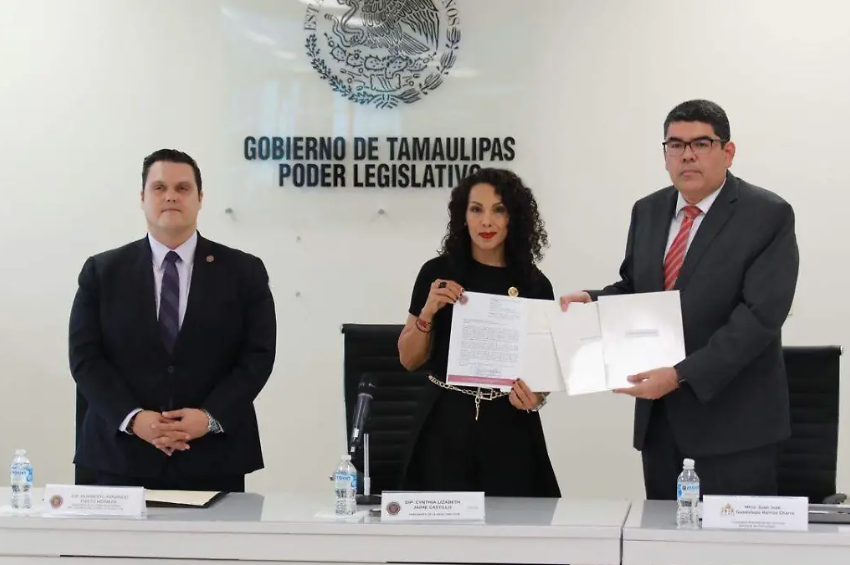 Ietam recibe lista oficial de candidatos para renovar el Poder Judicial en Tamaulipas