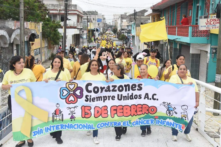 Caminata contra el cáncer infantil: un mensaje de esperanza en Tampico