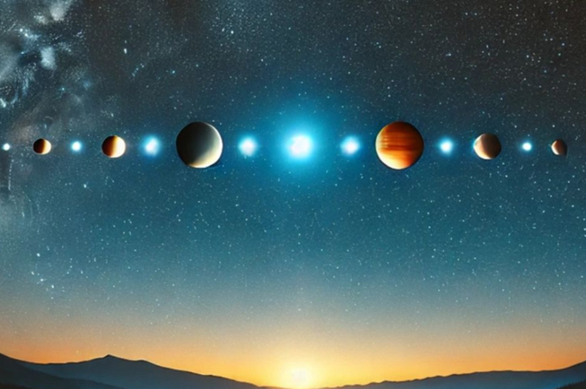 Alineación planetaria febrero 2025: cómo y cuándo ver el majestuoso desfile de 7 planetas en el cielo