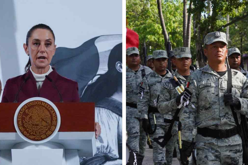 En GN podrían buscar cargos públicos como en Sedena: Sheinbaum