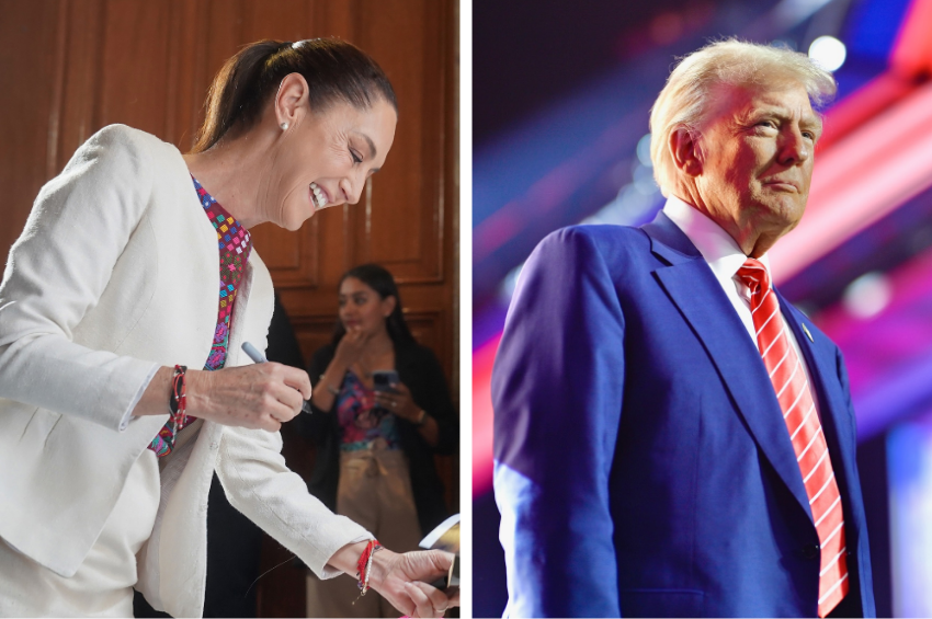 Trump abandona Canadá previo a llegada de Claudia Sheinbaum y su comitiva de alto nivel