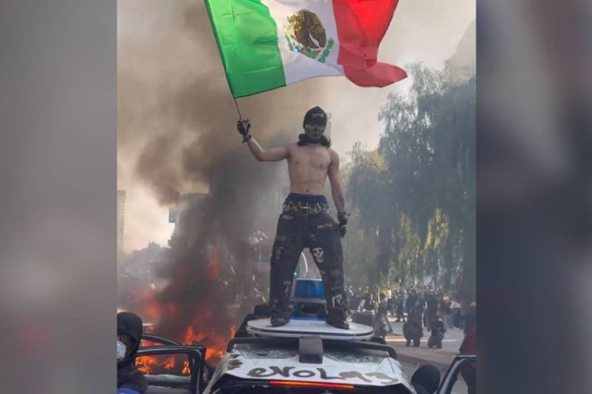 Fin de semana caótico en California; continúan las protestas pese la Guardia Nacional Fin de semana caótico en California; continúan las protestas pese la Guardia Nacional