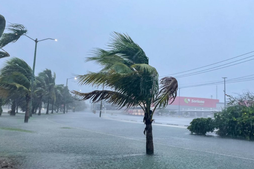Martes de lluvias intensas en el sur de México y calor extremo en el norte