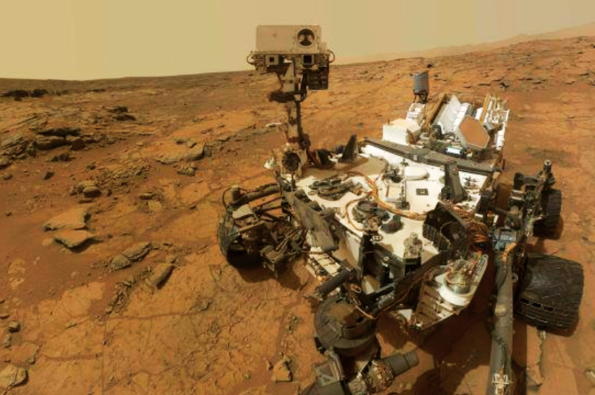 La NASA revela la última imagen del Rover Opportunity antes de ser envuelto por una tormenta de arena