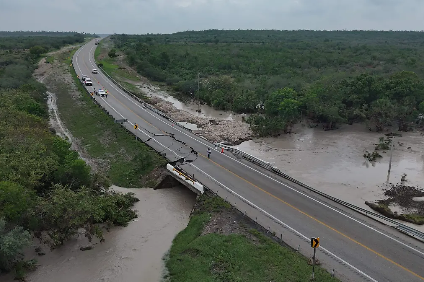 Reabren carreteras de Tamaulipas tras Barry: solo falta el tramo Zaragoza-González