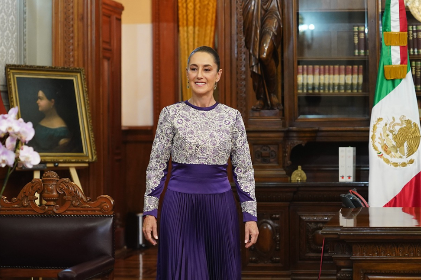 Sheinbaum encabeza ceremonia en memoria de víctimas de los sismos de 1985 y 2017