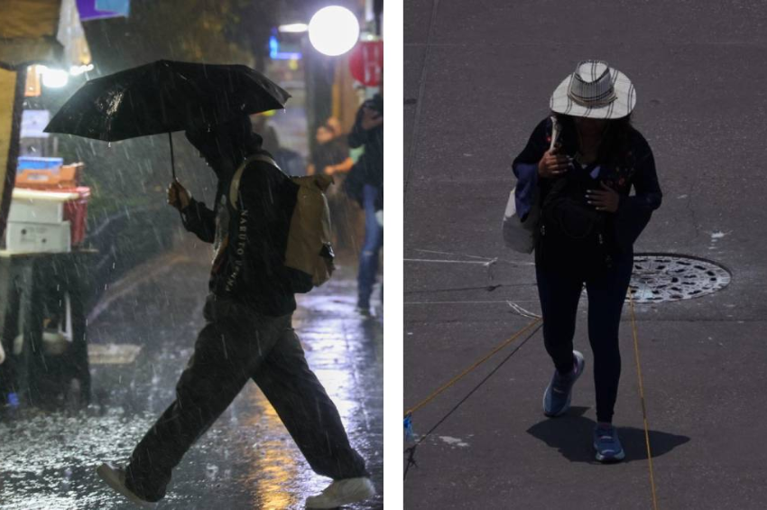 Este 1 de septiembre continuarán las lluvias fuertes y calor extremo en el país