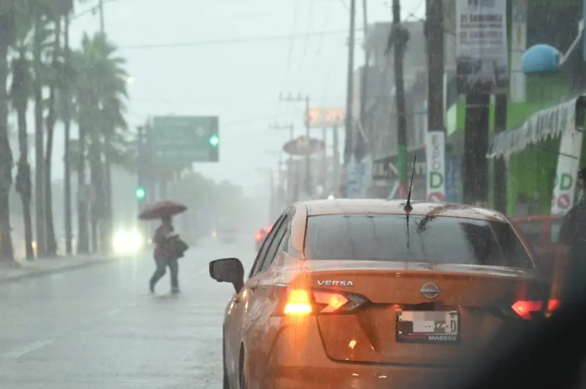 Tormentas eléctricas y viento fuerte: así será el clima en el sur de Tamaulipas