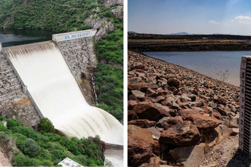 Lluvias llenan 72% de presas nacionales, pero sequía se intensifica en el sur