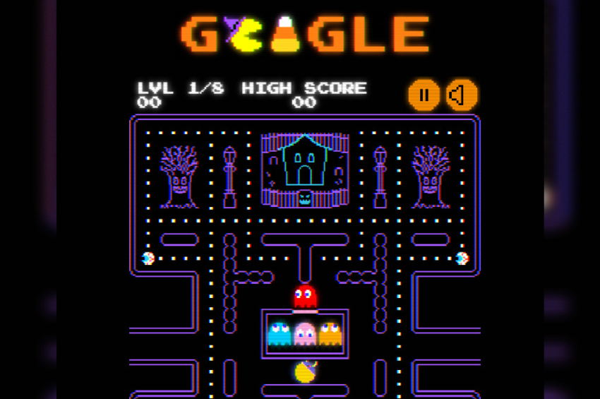 Google se convierte en Pac-Man para celebrar Halloween: ¿cómo jugar con el doodle?
