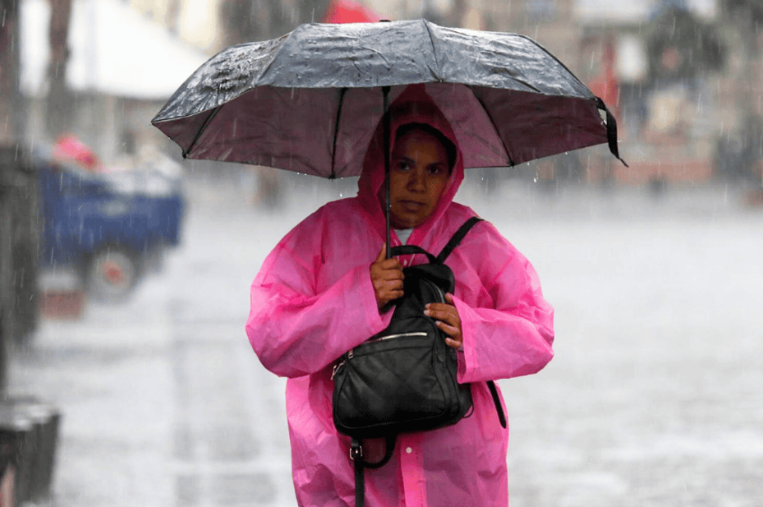 ¡Saca el paraguas! Martes 25 con lluvias a lo largo del país