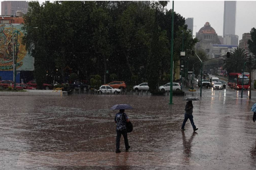 Lluvias con tormentas eléctricas y ambiente frío este miércoles en gran parte del país