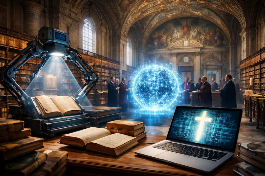 La inteligencia artificial entra al Vaticano para transformar millones de textos católicos en una herramienta global