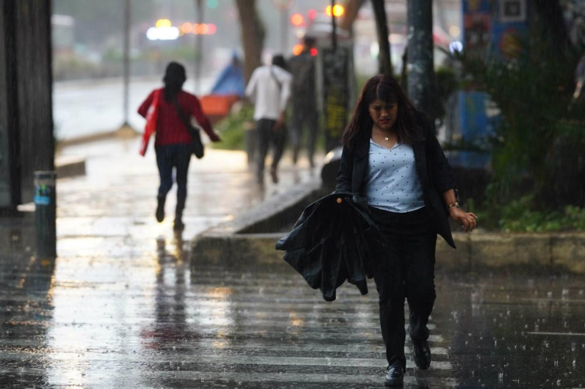 Lluvias y descenso de la temperatura marcarán el inicio de la semana en todo el país