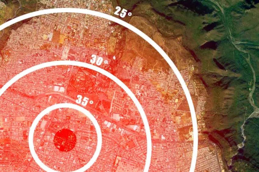 Satélites revelan intenso impacto de las “islas de calor” en ciudades fronterizas Satélites revelan intenso impacto de las “islas de calor” en ciudades fronterizas
