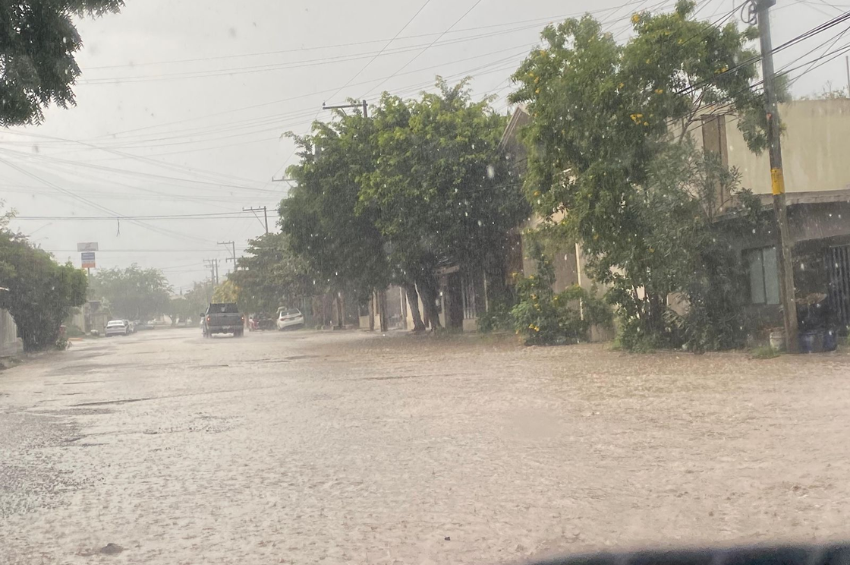 Tormentas golpean al sur de Tamaulipas y dejan fallas eléctricas