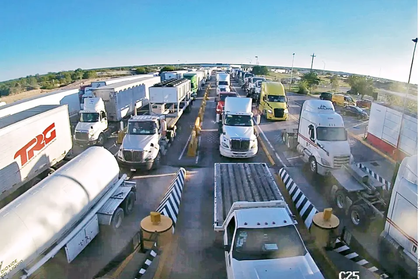 Avanza plan de modernización tecnológica en puentes internacionales de la frontera norte
