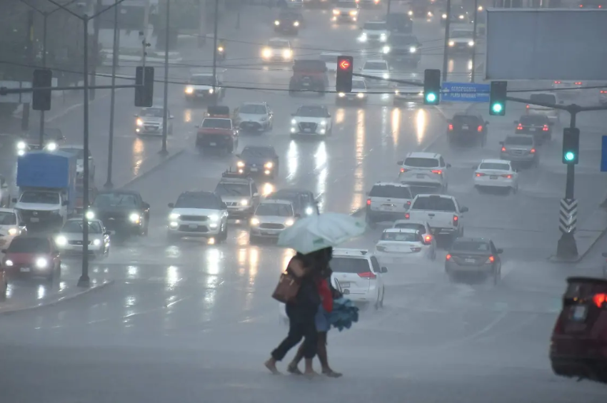 Julio arranca con lluvias y fuertes vientos en Tamaulipas; emiten alerta por rachas de hasta 70 km/h
