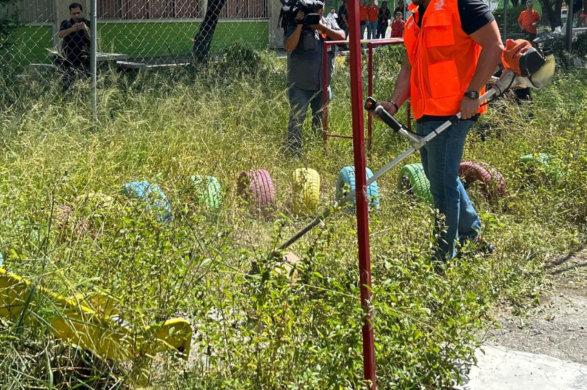 Tamaulipas mantiene obras para mejorar la infraestructura de sus escuelas